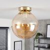 Gastor bolvormige plafondlamp rond Ø 25 cm E27 voor woonkamer, hal en slaapkamer