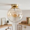 Gastor plafondlamp rond E27, bolvormige plafondverlichting ø 25 cm, vintage