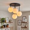 Gastor 4-lichts plafondlamp met bollen, globevorm voor E14 fitting in hal