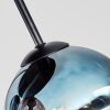 Gastor plafondlamp met gekleurde glazen bollen, 4-lichts retro vintage