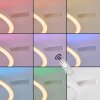 Narok LED plafondlamp met afstandsbediening, rond ringdesign voor woonruimte