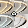 LED plafondlamp Calista met lichtband, CCT 3000 warmwit, 4000 neutraalwit, 6000 daglichtwit