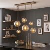 Koyoto hanglamp met bollen, 6-lichts E27 pendellamp voor eettafel, vintage