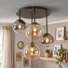 Chehalis 4-lichts plafondlamp met bolvormige kappen, rond Ø 38 cm, G9