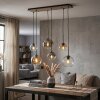 Koyoto hanglamp bol 6-lichts E27, eettafel hanglamp in moderne retrostijl