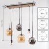 Koyoto hanglamp 6-lichts met bolvormige kappen voor eettafel en woonkamer