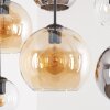 Koyoto hanglamp 6-lichts met bolvormige kappen voor eettafel en woonkamer