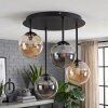 Chehalis plafondlamp met bolkappen, 4-lichts ronde plafondverlichting G9