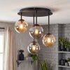 Chehalis plafondlamp met bolkappen, 4-lichts ronde plafondverlichting G9