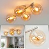 Gastor 4-lichts plafondlamp met bolvormige kappen en E14 fitting voor woonkamer