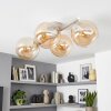 Gastor 4-lichts plafondlamp met bolvormige kappen en E14 fitting voor woonkamer