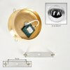 Gastor bolvormige plafondlamp rond Ø 25 cm, E27 fitting voor eetkamer en hal
