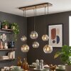 Koyoto eetkamer hanglamp voor eettafel, 6-lichts bolvormig in vintage stijl