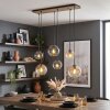 Koyoto eetkamer hanglamp voor eettafel, 6-lichts bolvormig in vintage stijl