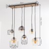 Koyoto eetkamer hanglamp voor eettafel, 6-lichts bolvormig in vintage stijl