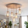 Koyoto ronde plafondlamp 5-lichts, bolvormige plafondverlichting retro