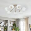Koyoto plafondlamp met bolvormige kappen, 7-lichts, ø 82 cm, retro modern