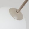 Koyoto plafondlamp met bolvormige kappen, 7-lichts, ø 82 cm, retro modern