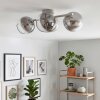 Koyoto 4-lichts plafondlamp met bolvormige kappen, E14, retro vintage