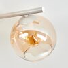 Koyoto plafondlamp met ronde bollen, 4-lichts E14 voor woonkamer en eetkamer
