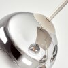 Cluster-plafondlamp Koyoto met rookkleurige glazen bollen ø 15 cm voor de eettafel
