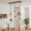 Koyoto hanglamp voor eettafel, 6-lichts E27 met bolvormige pendels