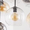 Koyoto hanglamp voor eettafel, 6-lichts E27 met bolvormige pendels
