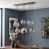 Cluster-hanglamp Koyoto met 6 bollen, verstelbaar bij montage, voor de eettafel