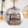 Cluster-hanglamp Koyoto met 6 bollen, verstelbaar bij montage, voor de eettafel