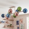Gastor 10-lichts plafondlamp met bollen, E14, voor woonkamer en eetkamer
