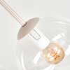 Gastor plafondlamp met bolkappen, 5-lichts E14, retro voor woonkamer en hal