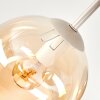 Gastor 5-lichts plafondlamp met bolkappen, E14 hangend voor eetkamer