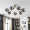 Gastor plafondlamp met bolvormige kappen, 7-lichts retro vintage, ø 82 cm