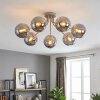 Gastor plafondlamp met bolvormige kappen, 7-lichts retro vintage, ø 82 cm