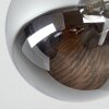 Gastor plafondlamp met bolvormige kappen, 7-lichts retro vintage, ø 82 cm