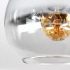 Koyoto plafondlamp met bolkappen, 4-lichts plafondverlichting Ø 38 cm