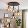 Koyoto plafondlamp 4-lichts met bolvormige kappen, E14 voor eetkamer en woonkamer