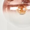 Gastor ronde plafondlamp met bollen, 5-lichts E14, Ø 45 cm, modern retro