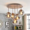 Gastor ronde plafondlamp met bolvormige kappen, 5-lichts, E14, Ø 45 cm