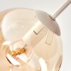 Gastor ronde 5-lichts plafondlamp met bolkappen, E14, ø 45 cm, modern retro