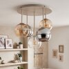 Koyoto 5-lichts plafondlamp met bollen, rond Ø 45 cm, E14 voor woonkamer