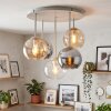 Koyoto 5-lichts plafondlamp met bollen, rond Ø 45 cm, E14 voor woonkamer