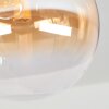 Chehalis retro vintage plafondlamp met bollen, 5-lichts, rond, ø 45 cm, G9