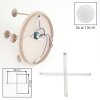 Chehalis 5-lichts plafondlamp met bollen voor woonkamer, G9, rond, Ø 45 cm