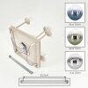 Gastor retro plafondlamp met bolvormige kappen, 5-lichts uitvoering voor eetkamer