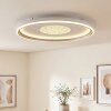 Orvix LED plafondlamp met afstandsbediening, ronde plafondverlichting ø 59 cm
