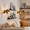 Alsen verstelbare wandlamp set van 2 met symmetrische sleuven en E14 fitting