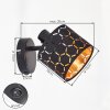 Alsen verstelbare wandlamp set van 2 met symmetrische sleuven en E14 fitting