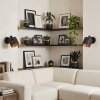 Wandlamp Alsen, set van 2, metalen kap met geometrische uitsparingen, draaibare kop