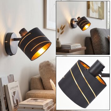 Alsen wandlamp als verstelbare leeslamp met symmetrische sleuven en schakelaar